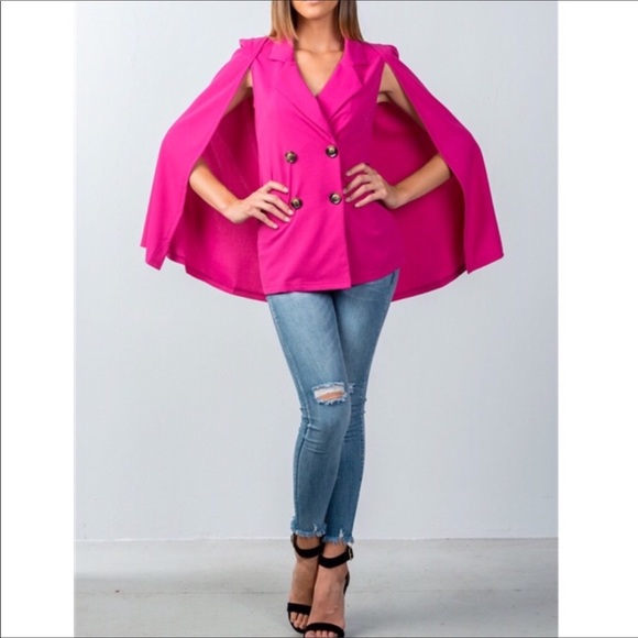 ✳LAST️ 1 Cape style, double breasted STUNNING - Picture 3 of 5